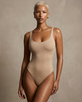 Beige Bodysuit Model Image Pack