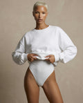White Sweatshirt Model Image Pack